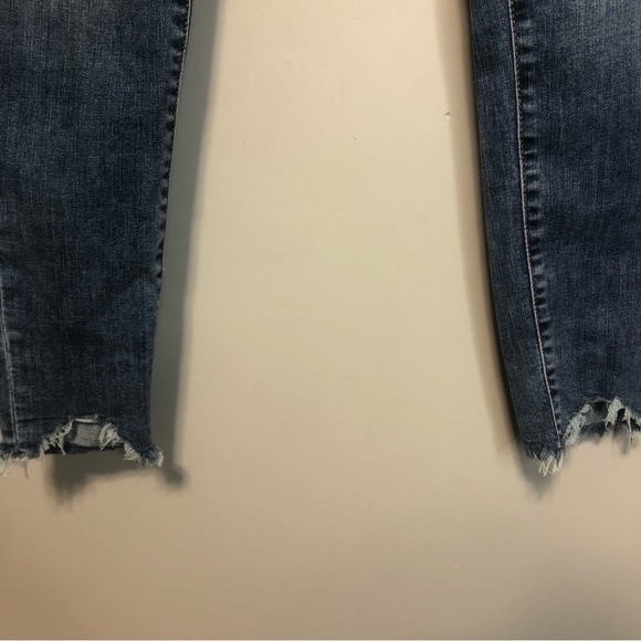 MAVI Alissa High-Rise Super Skinny Distressed Raw Hem Jeans, size 27 - Picture 6 of 14